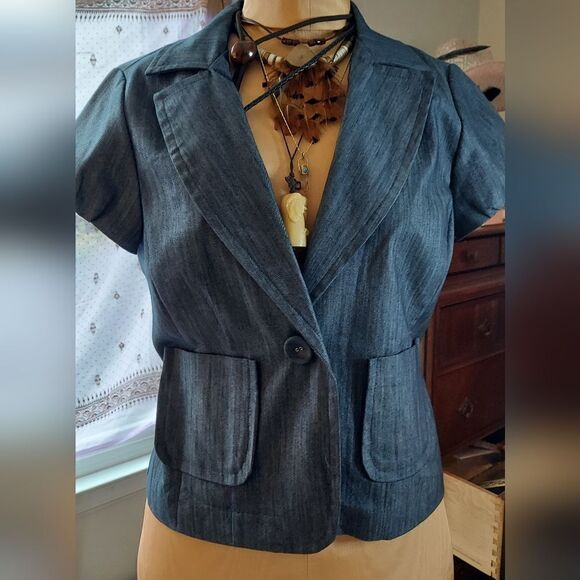 John Paul Richard Cropped Jacket Vintage Size M - Picture 2 of 12